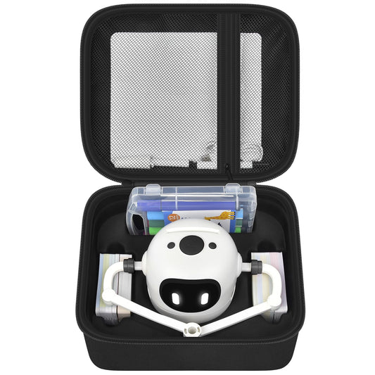 PAIYULE drawing robot carrying case front view showing durable EVA shell for protection