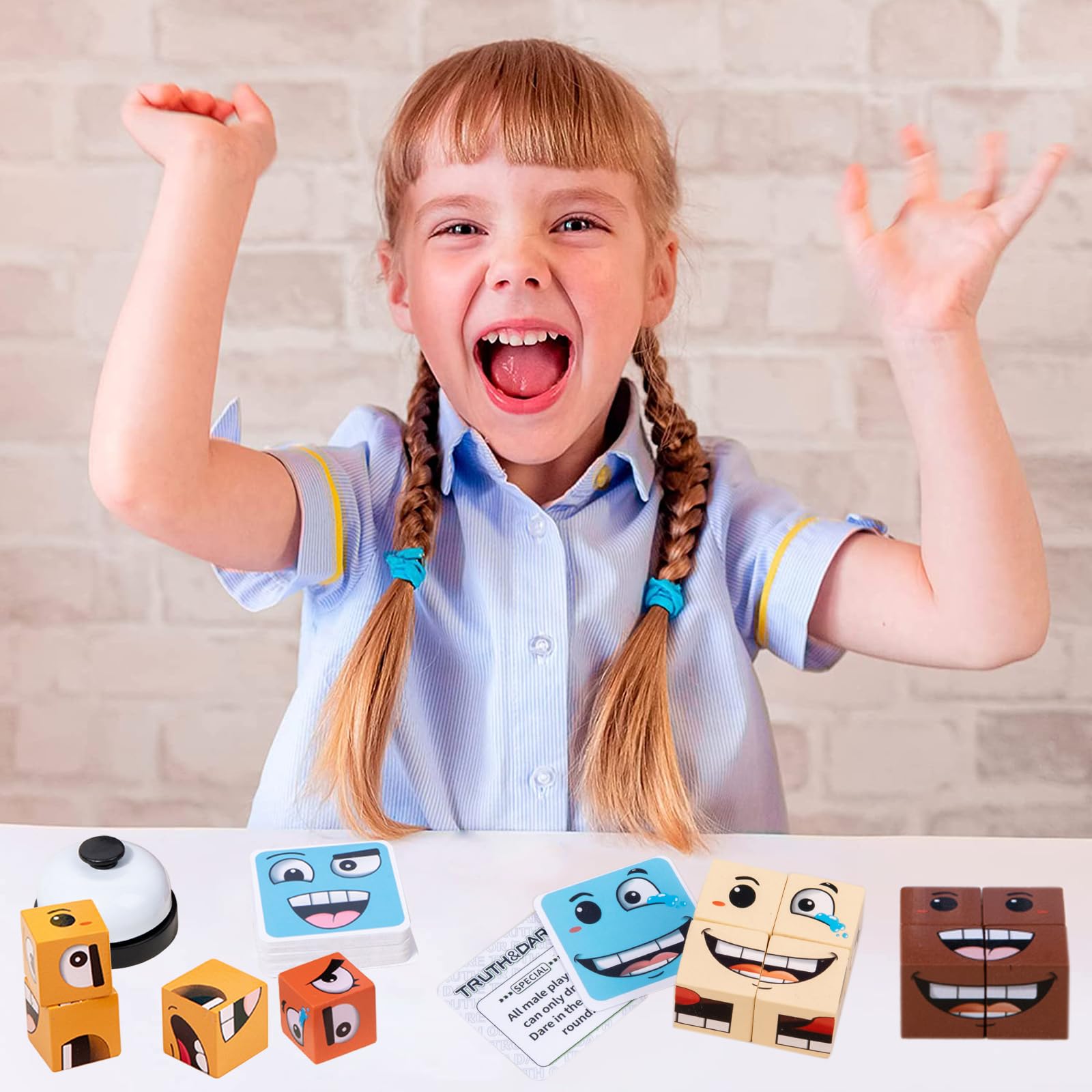 Pajojoqa Face Blocks gift set, ideal party favor and classroom activity.