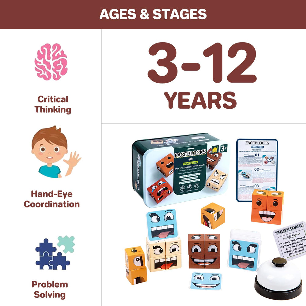 Pajojoqa Face Blocks race game, exciting head-to-head challenge for kids and adults.