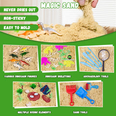 Pakimio dinosaur figures detail sparks storytelling and fine motor skills.