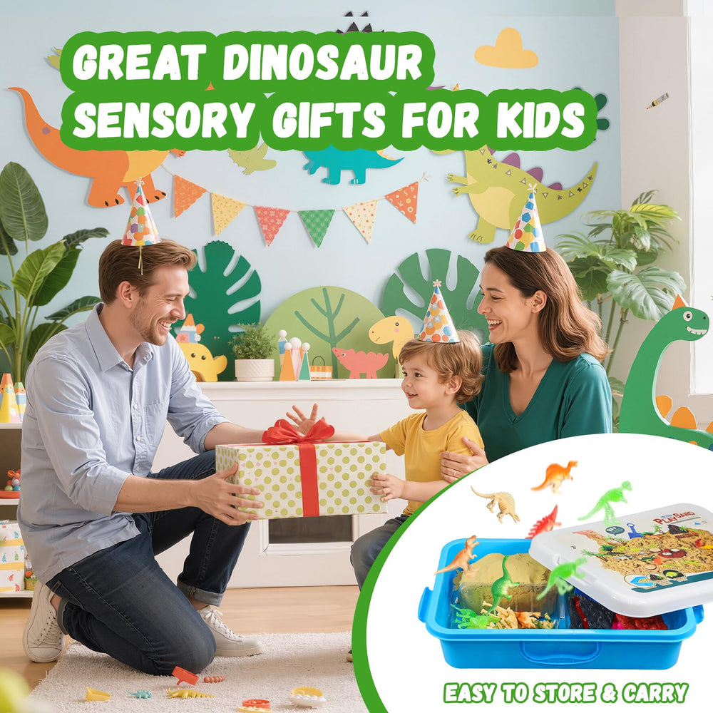 Pakimio scenic elements with volcano and trees inspire immersive dinosaur worlds.