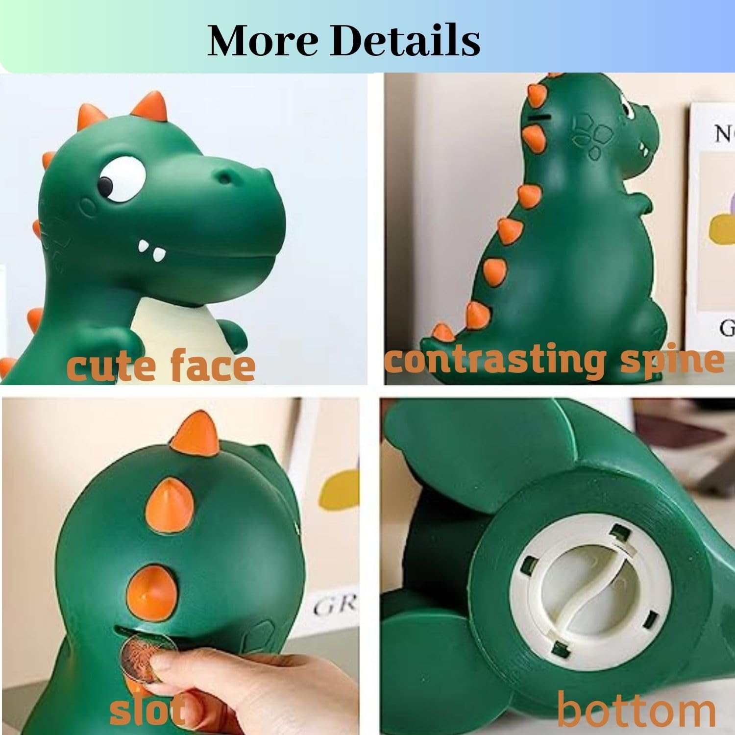 Pakproly bottom-access knob green view shows easy money retrieval