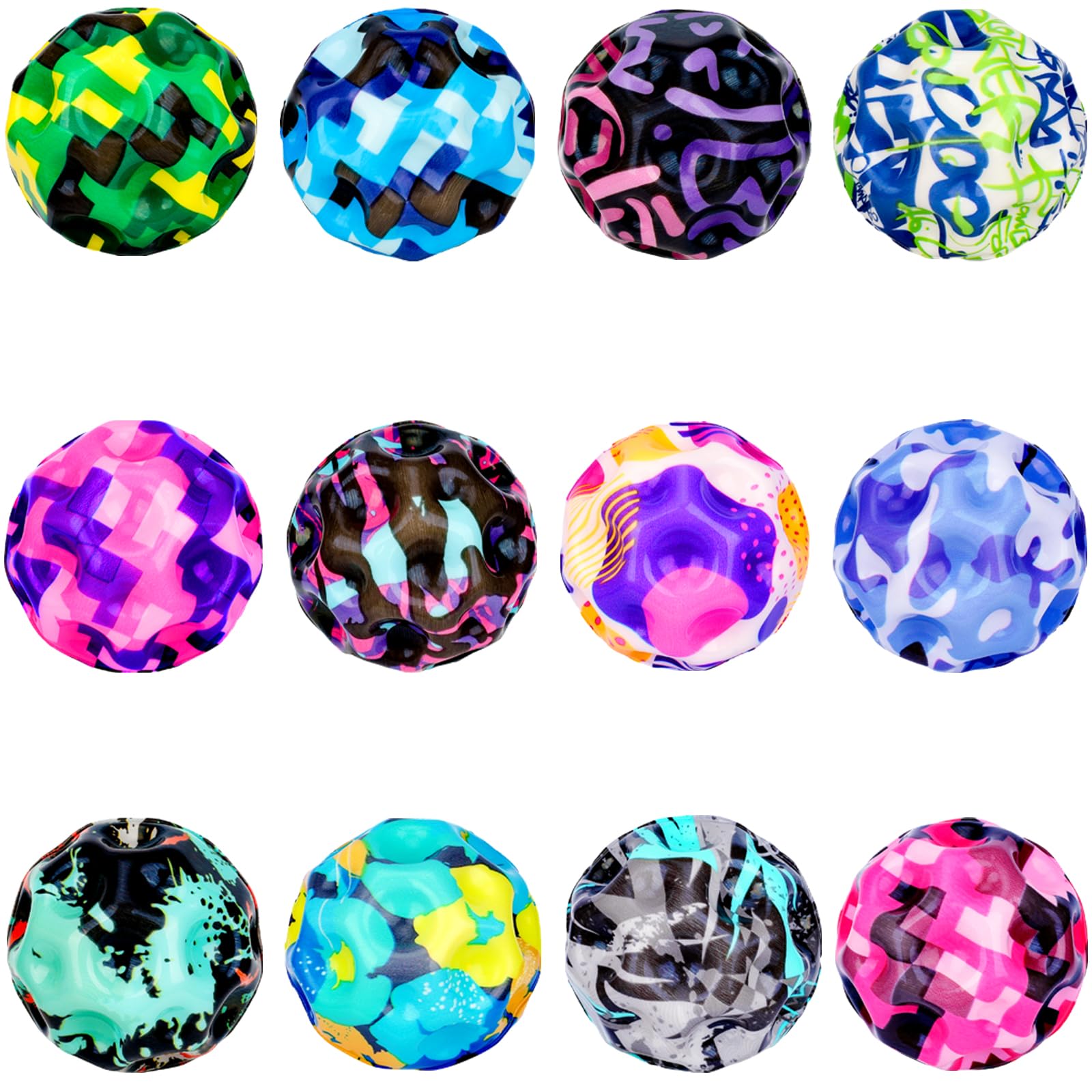 PAKSPAK Moon Bouncy Ball in use on a playground surface, durable and bright