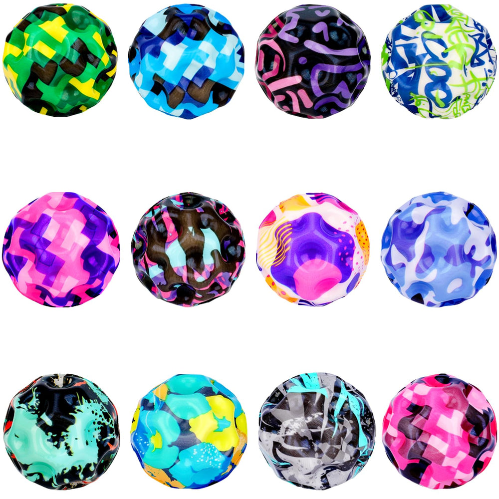 PAKSPAK Moon Bouncy Ball in use on a playground surface, durable and bright