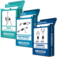 Palace Learning dumbbell card illustration for guided strength workouts on the go.