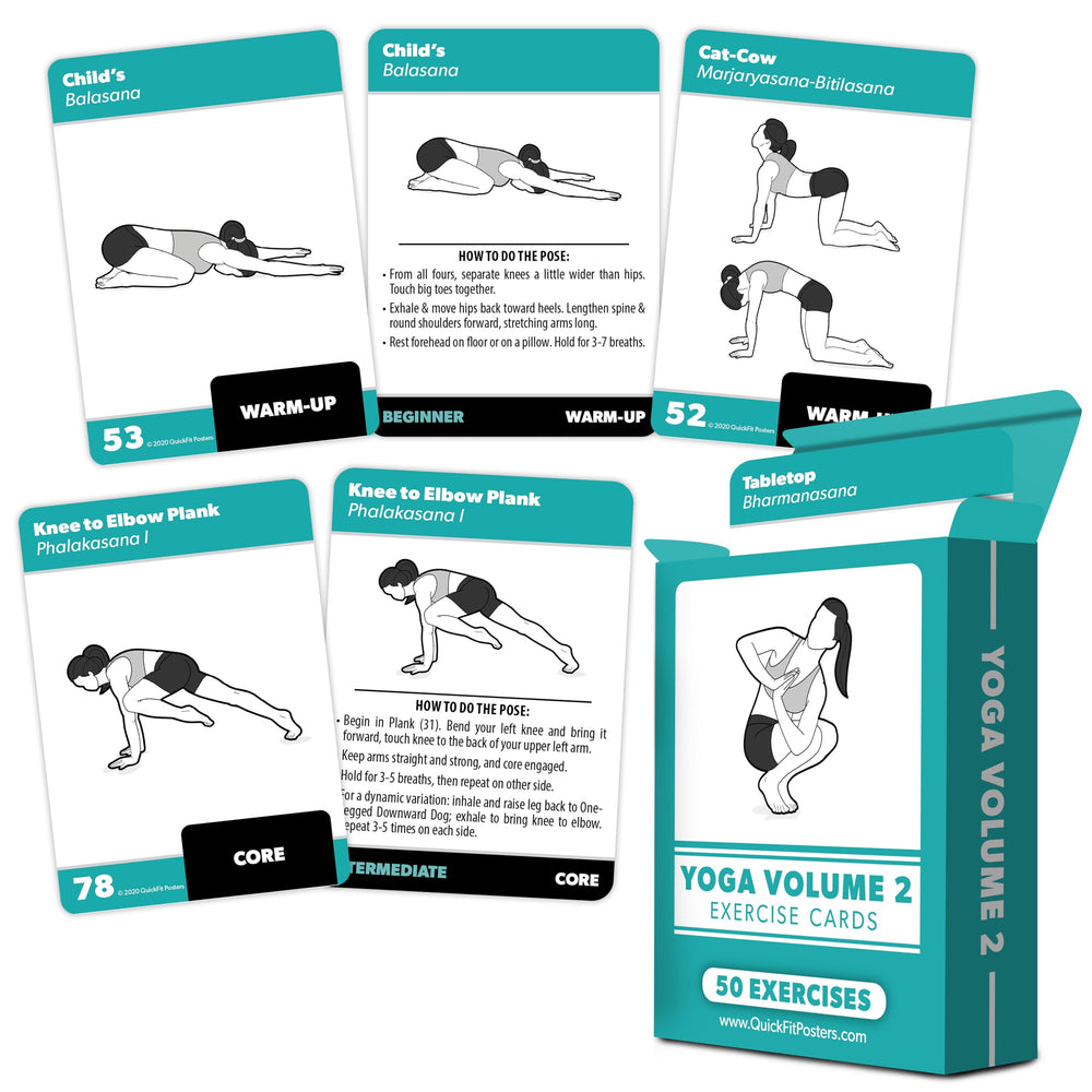 Palace Learning yoga pose card focusing on breathing and balance