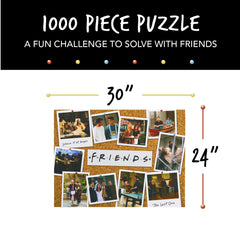 Paladone Friends Seasons Jigsaw corkboard theme, vibrant photos for show fans.