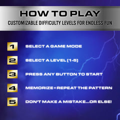 Paladone Reflex Shocking Memory Game packaging highlights Amazon Exclusive access