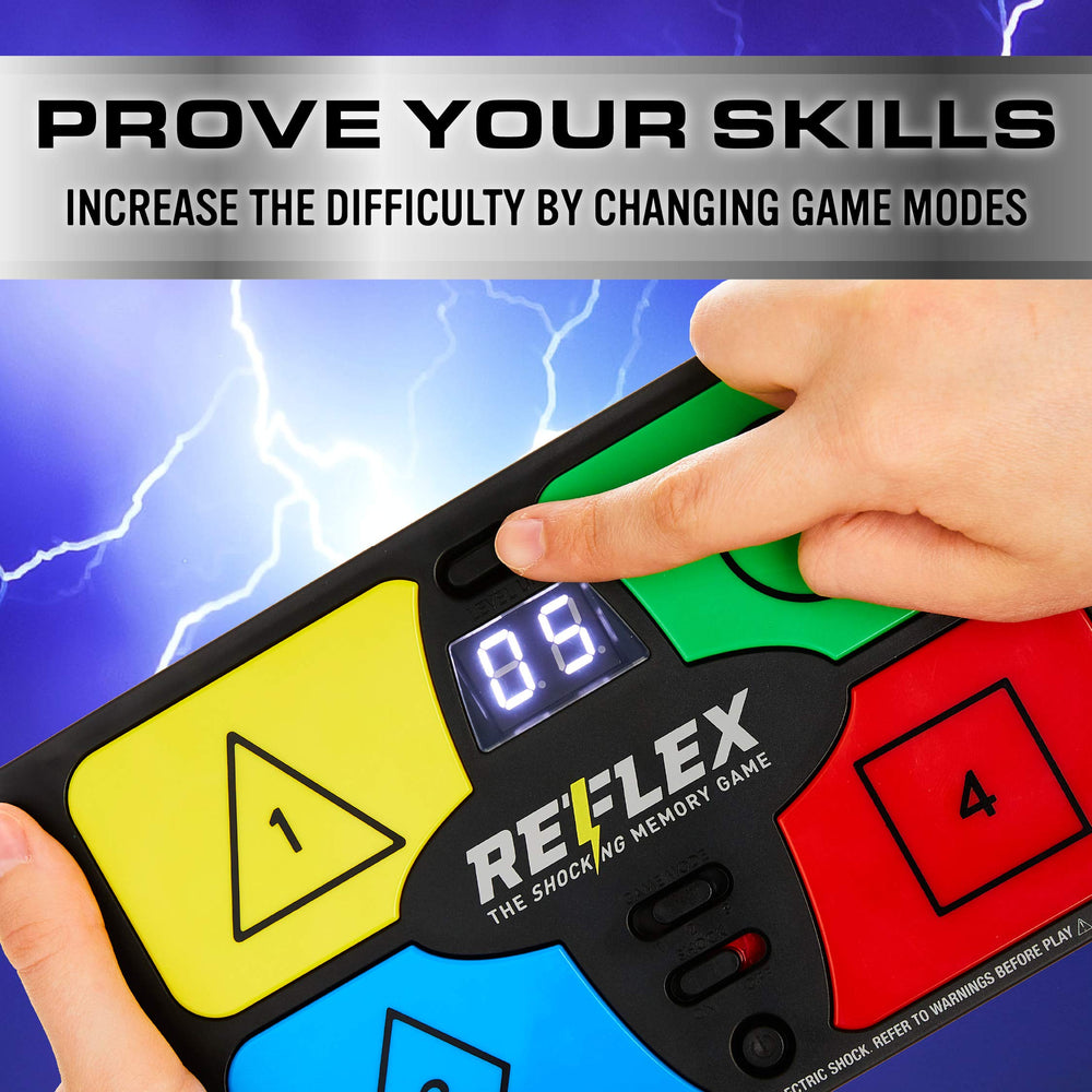 Paladone Reflex Shocking Memory Game party fun setup for group play