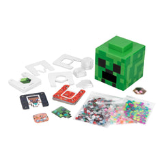 Paladone WeCool Minecraft Creeper 3D Sticker Maker in use by a child and friends