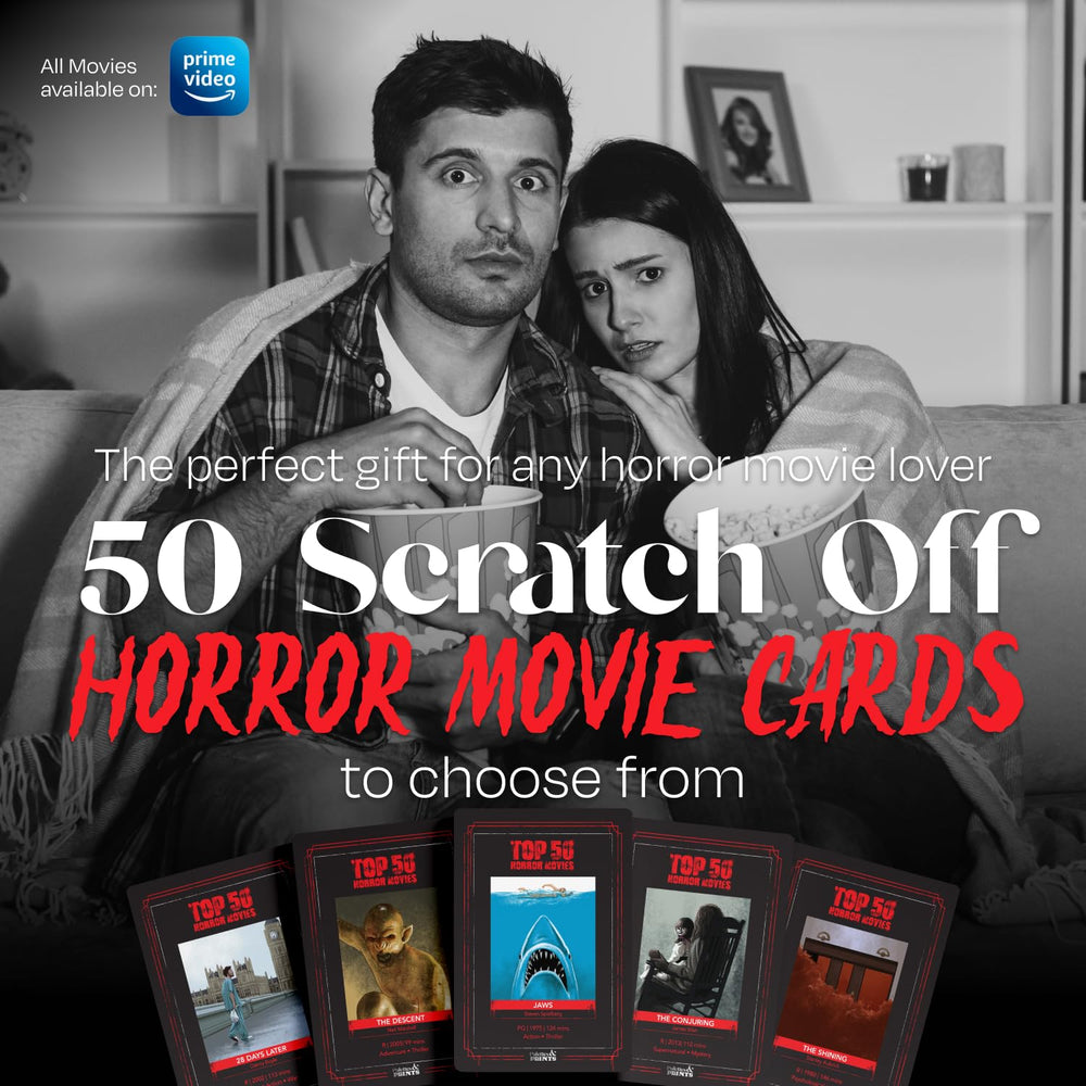 Date-night horror merch from Palettes and Prints to spark couples' fun
