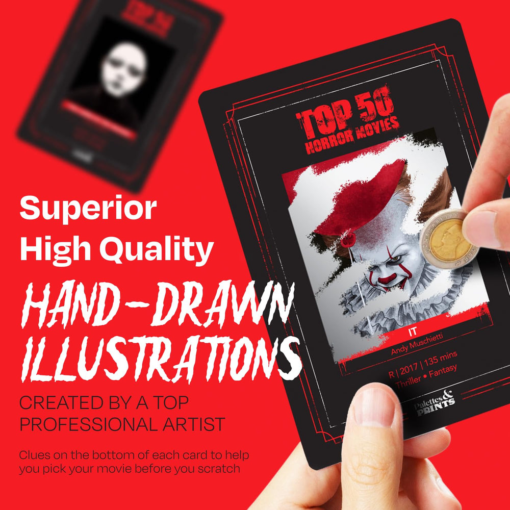 Palettes and Prints perfect gift for horror fans on birthdays and holidays