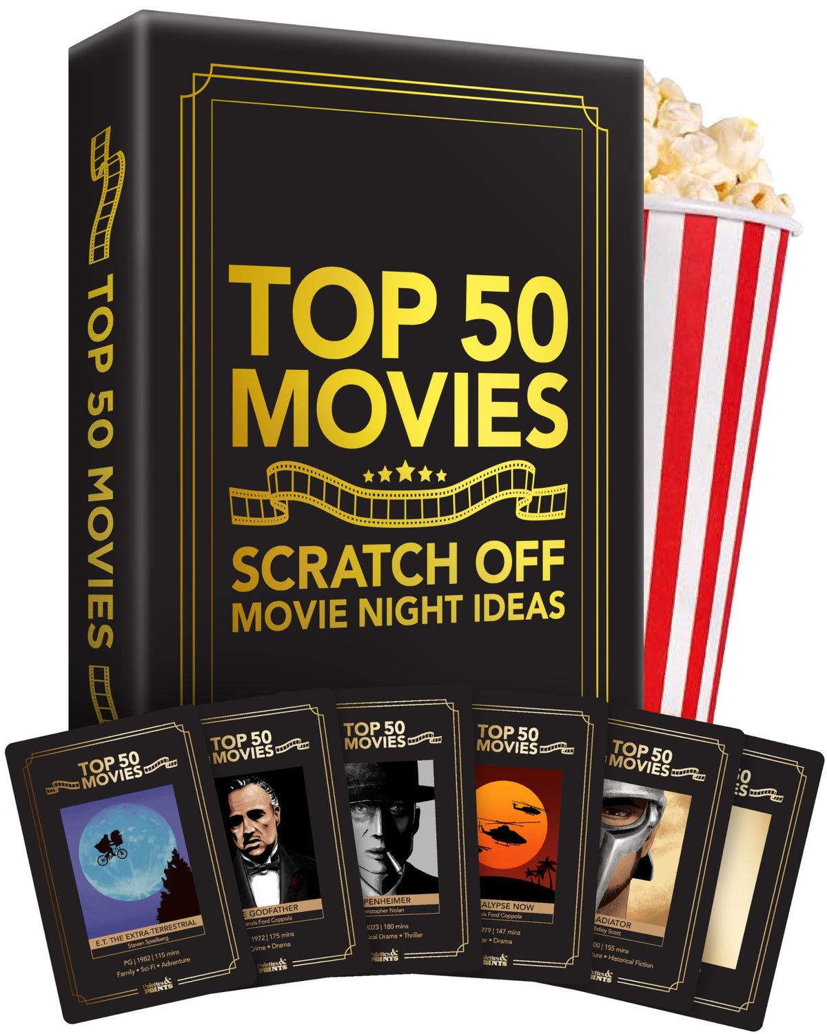 Palettes and Prints premium scratch-off cards for date-night fun