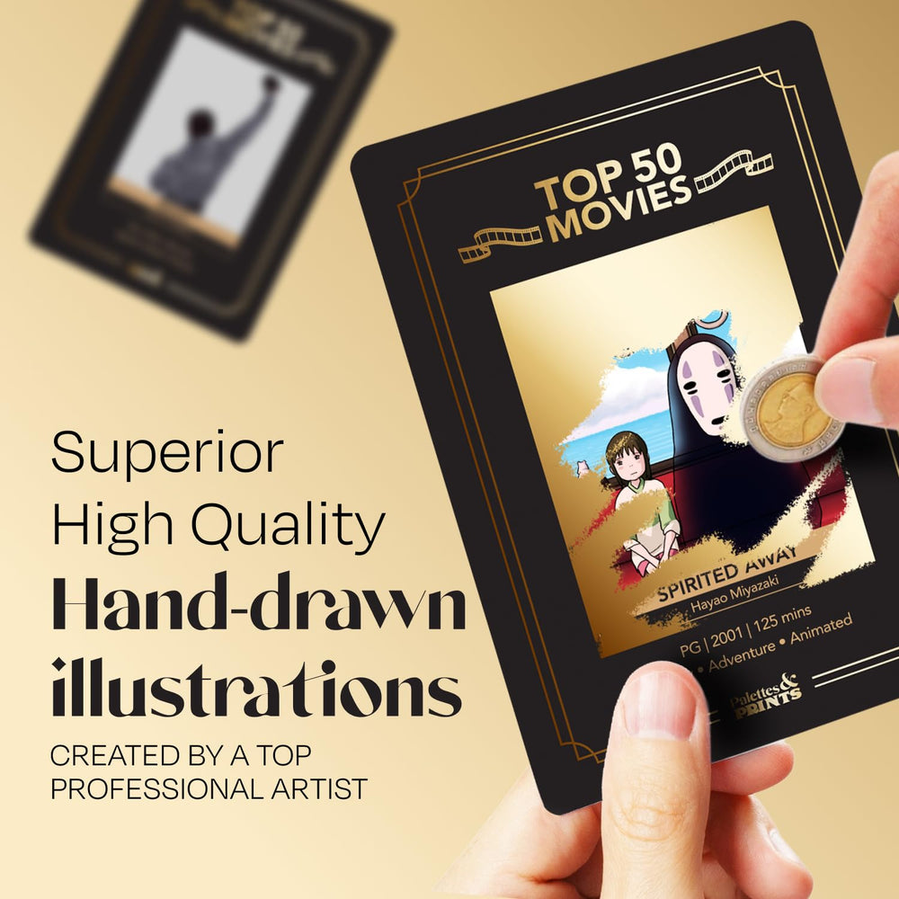 Palettes and Prints scratch-off reveals iconic scenes