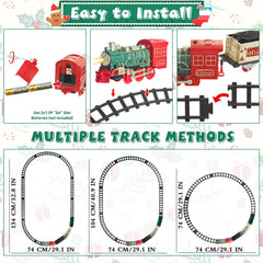 PaLeyFer 4 straight tracks create sturdy layouts for compact spaces