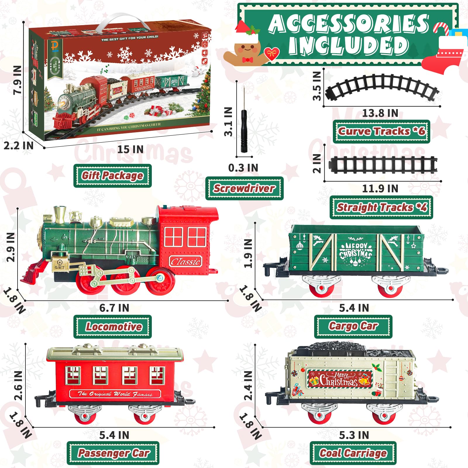 PaLeyFer cargo car supports varied pretend freight scenarios