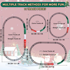 PaLeyFer oval track layout shows easy assembly and secure connections