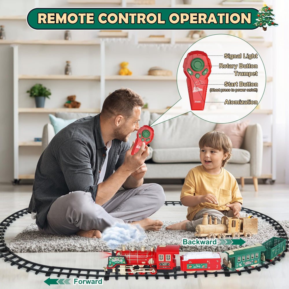 PaLeyFer USB charger powers hours of Christmas train fun