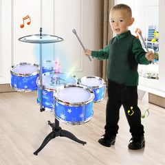 PaLeyFer drum set stool provides adjustable seating for comfortable sessions.