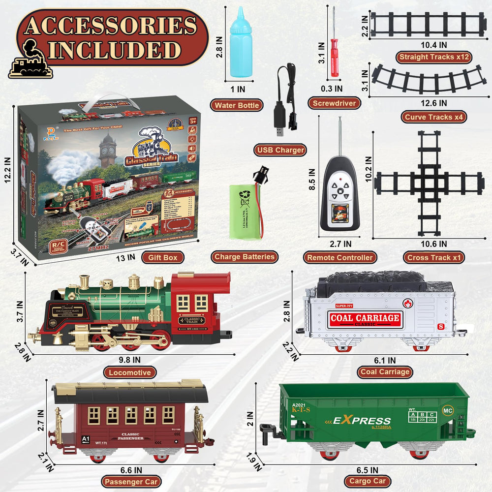 PaLeyFer Train Set tracks shown enabling custom layouts and safe carpet play.
