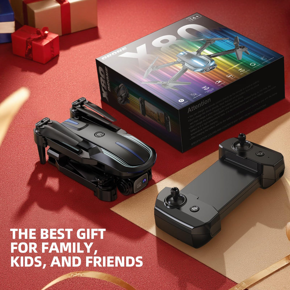 Pallton drone travel case and foldable design fits backpacks.