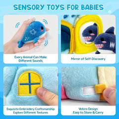 Pamexin ocean toy seahorse supports color recognition during exploration