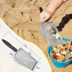 PAMISO small scoops and baskets designed for shell and tooth hunting.