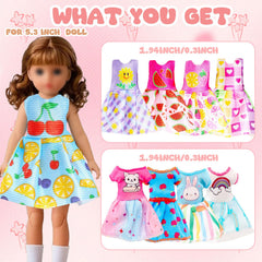 Pamonrueer mini dresses collection neatly arranged for display