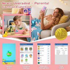 Parental controls help tailor apps and screen time for balanced play.
