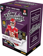 Panini FB Absolute 25-26 Blaster box ideal for collectors seeking quick unboxing.