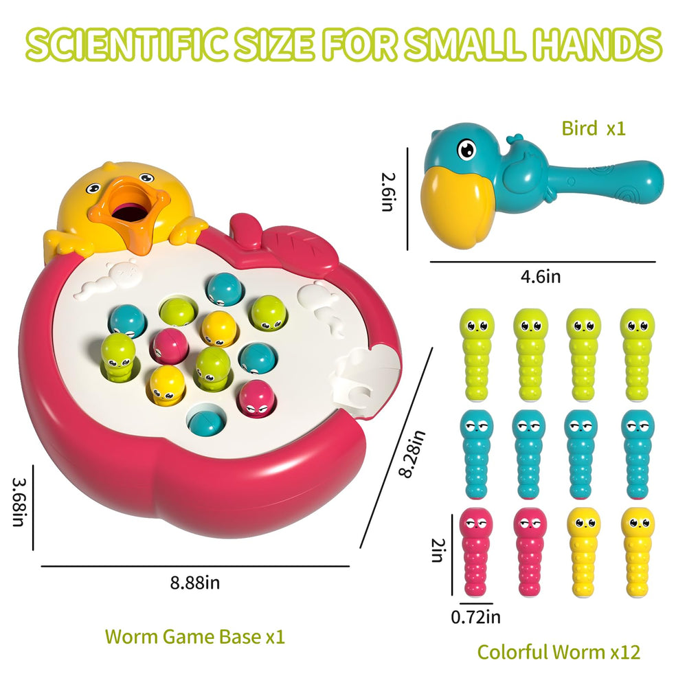 PANITU toy offers adjustable volume to suit quiet or busy playtime.