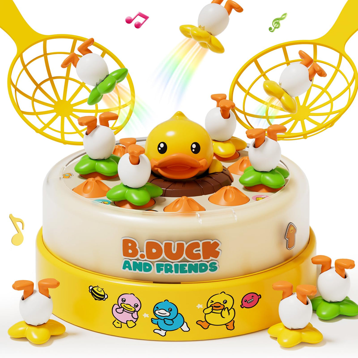 PANITU B.Duck board with rotating section for engaging play