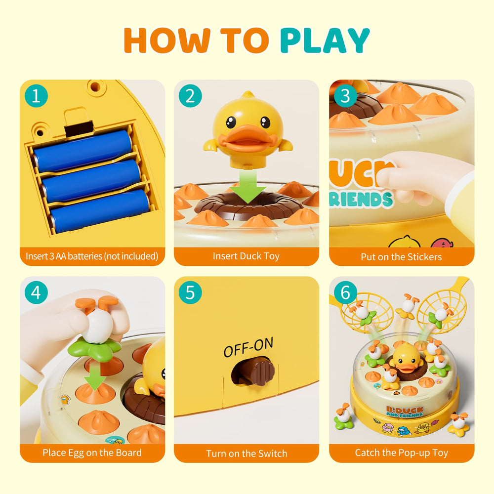 PANITU B.Duck sticker pack for themed decoration