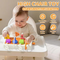 PANITU Busy Board uses safe ABS and PP materials for gentle play