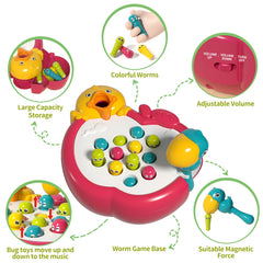 PANITU yellow bird-mouth storage box helps tidy-up after play.