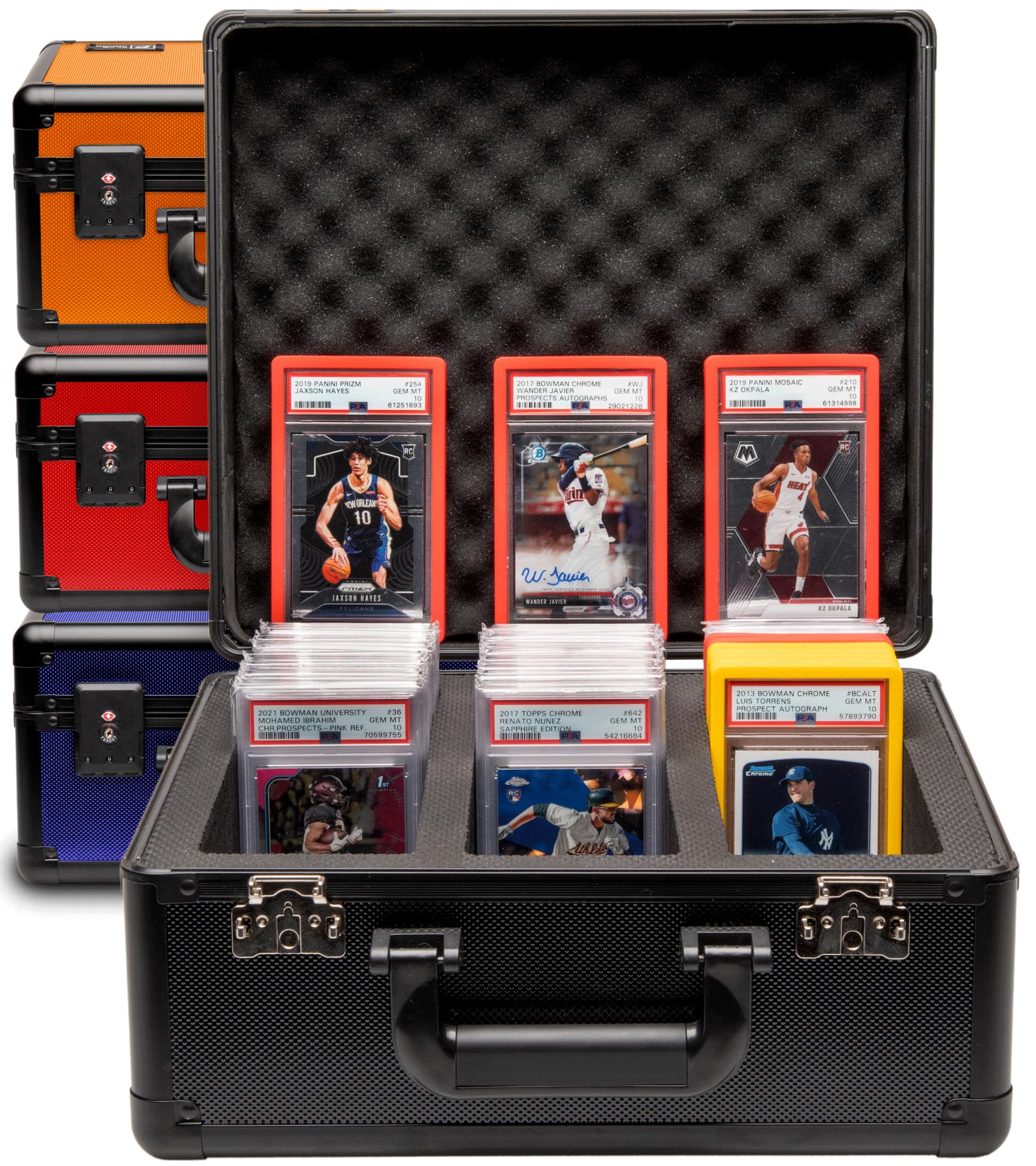 Panopply Slab Armor 3-Row front view shows PSA slabs neatly organized for quick access.