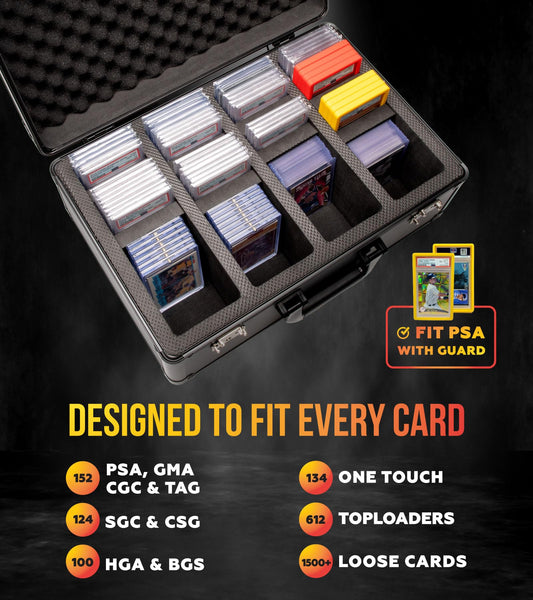 Panopply PSA slab storage box featuring TSA lock for secure transit.