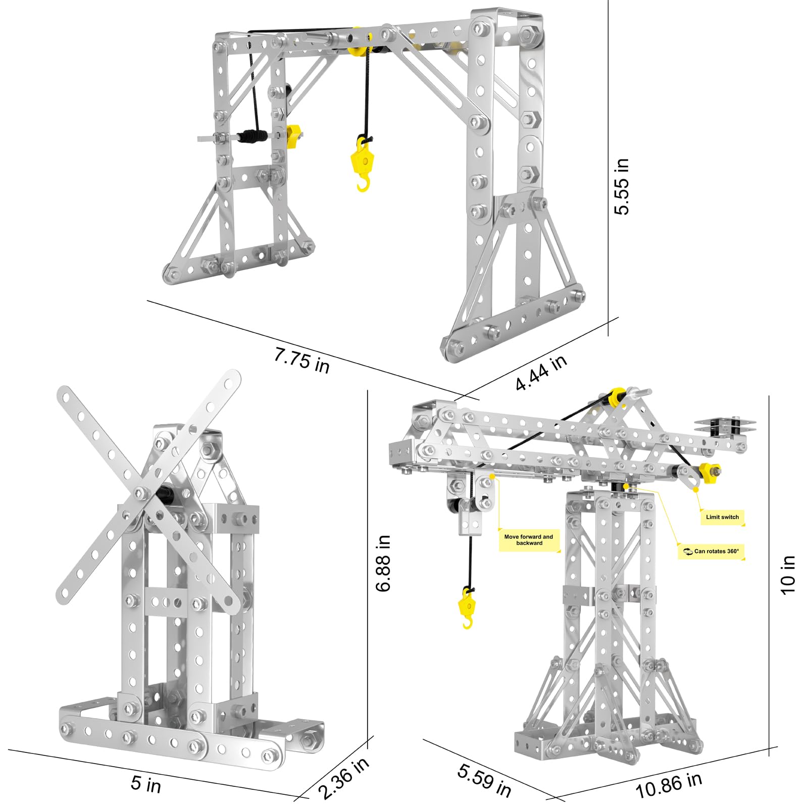 PANPAPA Included tools and hardware enable easy assembly and future modifications