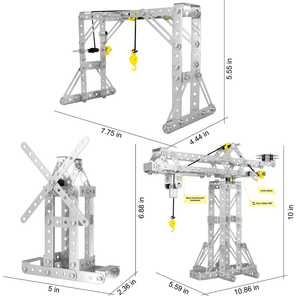 PANPAPA Included tools and hardware enable easy assembly and future modifications