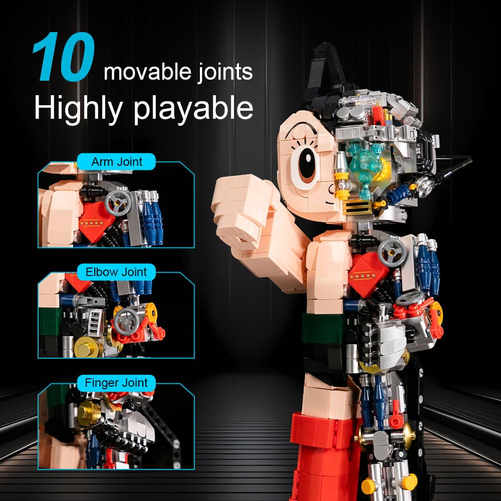 PANTASY Astro Boy mechanical clear ver internal components visible up close