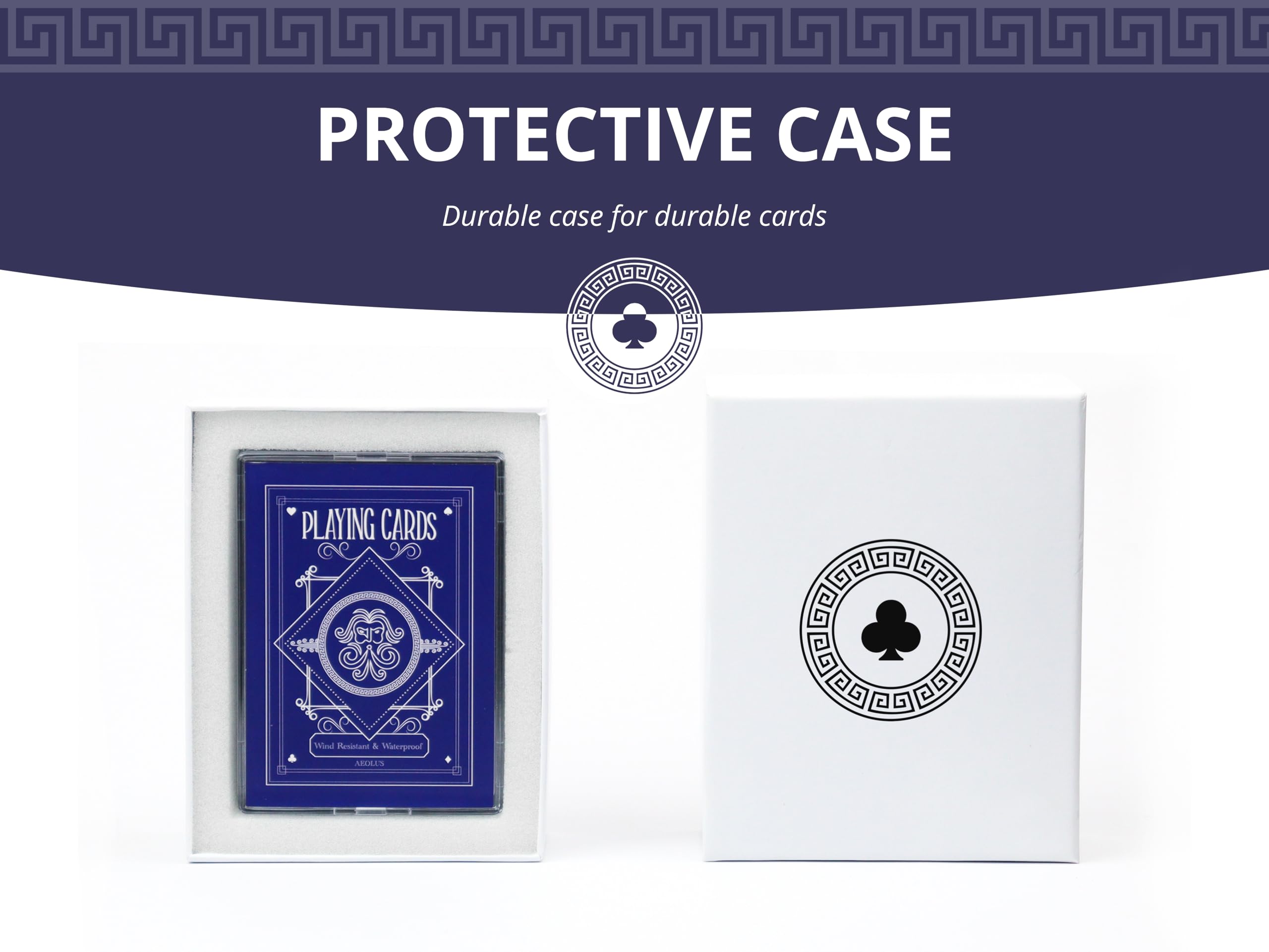 Outdoor setup with Pantheon Playing Cards for beach or campsite games.
