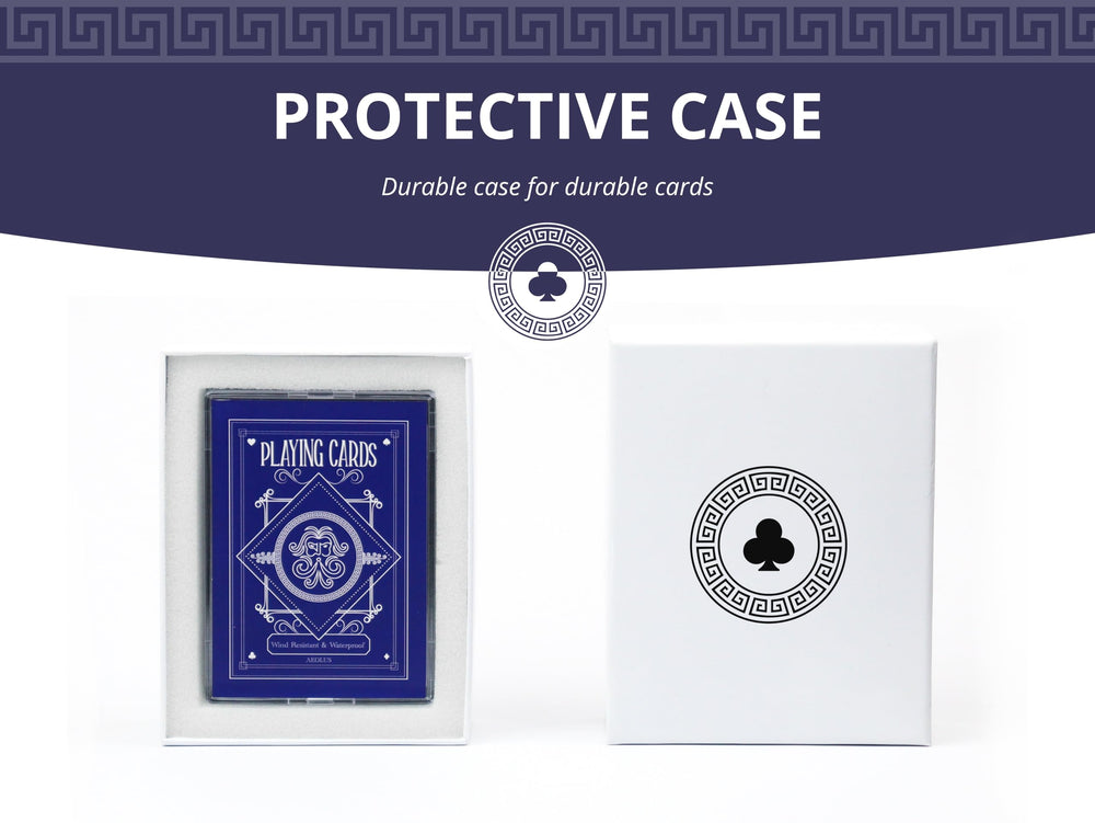 Outdoor setup with Pantheon Playing Cards for beach or campsite games.