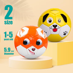 Paokoo toddler soccer ball with puppy design encourages outdoor fun.