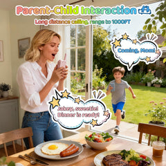 Paopaoyu video walkie talkies designed for lightweight handheld use by children.
