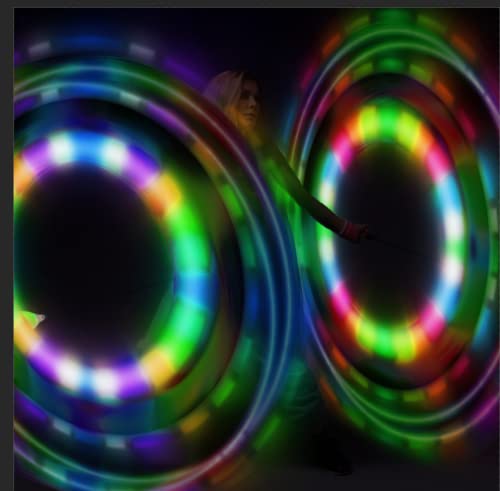 Papi Dada POI balls include a hanging ring for scarves