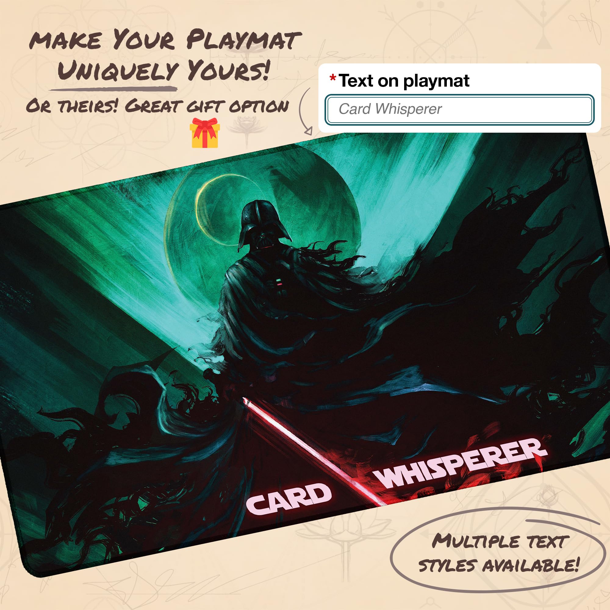 Paramint Dark Lord top polyester surface enables smooth draws and flips.
