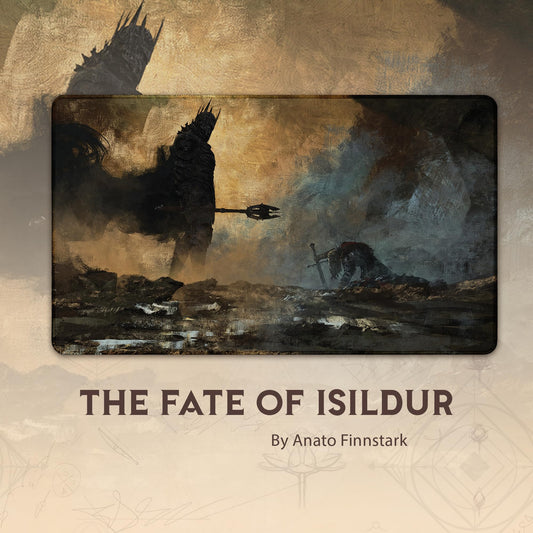 Paramint Fate of Isildur duel-ready mat top view improves card handling
