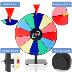 Pareberry tradeshow wheel draws attention and participation.
