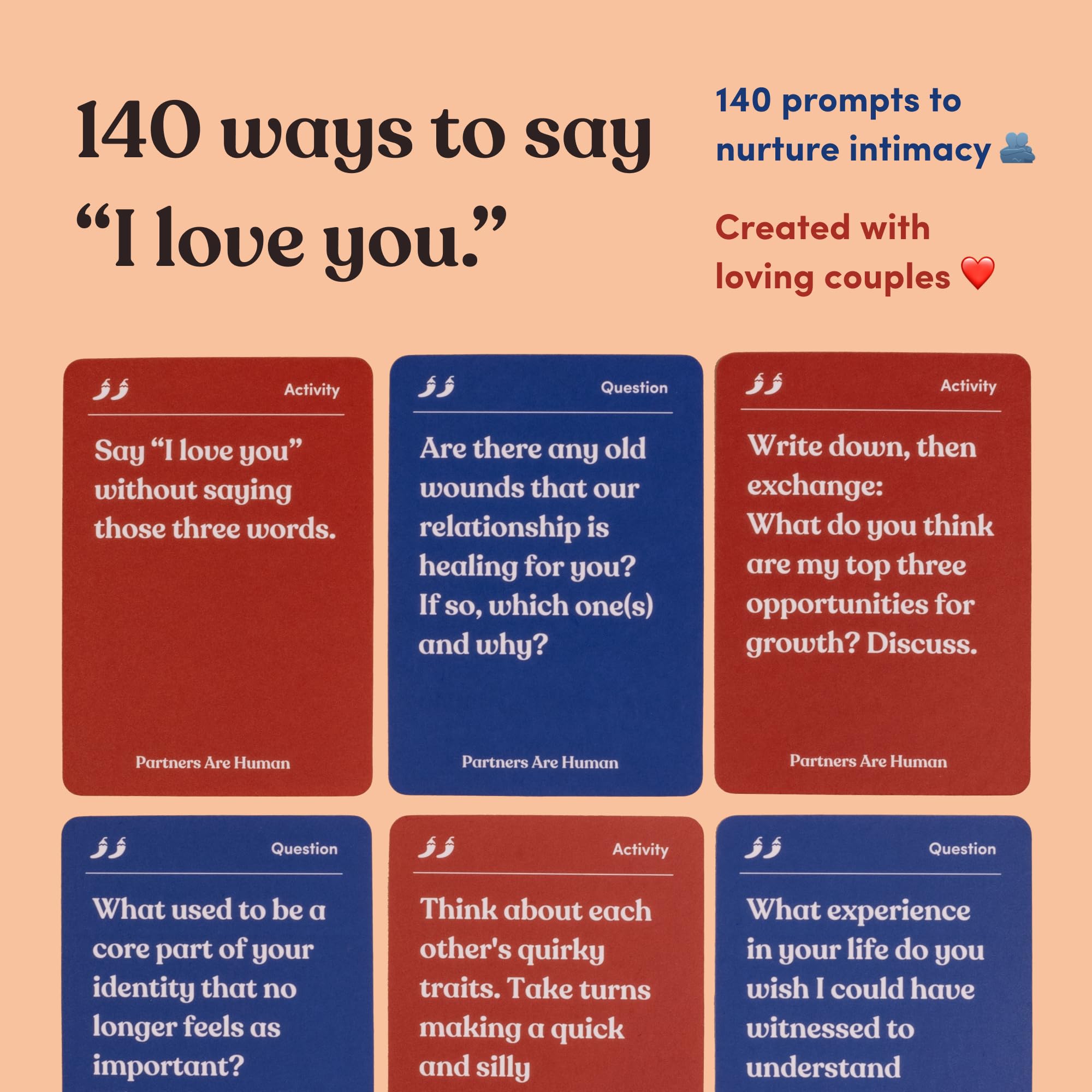 Parents Are Human 40-activity cards invite playful moments and shared experiences
