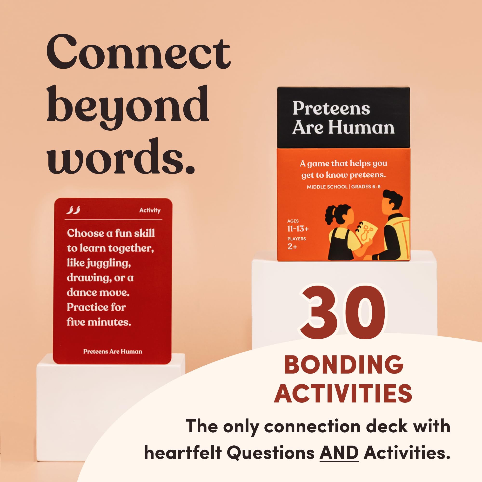 Parents Are Human activity card showcases creative task ideas